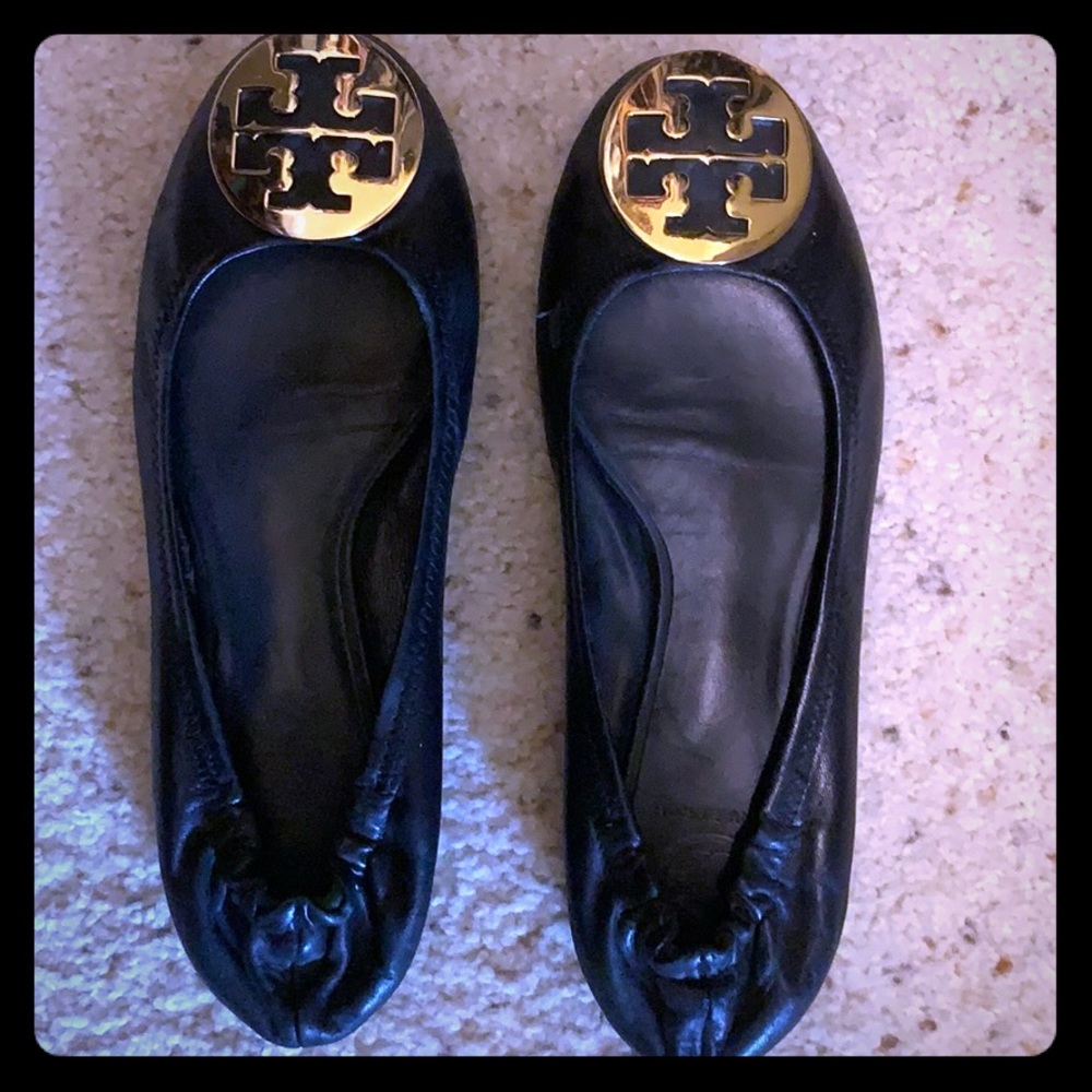 Tory Burch classic black flats